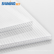 Anti-fog Energy-saving  Construction Honeycomb Polycarbonate Sheet With Natural Hexagonal Structure